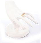 Voylla Precious Plain Yellow Gold Diamond Yellow Gold 14 K Ring