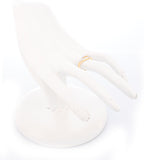 Voylla Precious Plain Yellow Gold Diamond Yellow Gold 14 K Ring