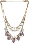 Voylla Artifictial Plain Crystal Alloy Necklace