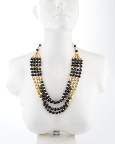 Voylla Artifictial Beaded Plain Alloy Necklace