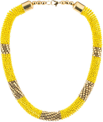 Voylla Artifictial Beaded Plain Alloy Necklace