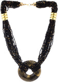 Voylla Artifictial Beaded Plain Alloy Necklace