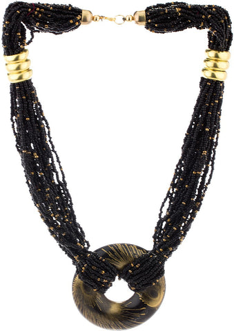 Voylla Artifictial Beaded Plain Alloy Necklace