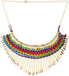 Voylla Artifictial Classic Plain Yellow Gold Plated Alloy Necklace