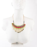 Voylla Artifictial Classic Plain Yellow Gold Plated Alloy Necklace