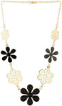 Voylla Artifictial Jali Enamel Alloy Necklace