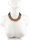Voylla Artifictial Beaded Plain Pearl Alloy Necklace