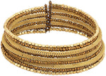 Voylla Artifictial Beaded Plain Yellow Gold Plated Alloy Necklace