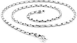 Voylla Artificial Classic Glossy Silver Plated Alloy Chain
