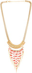 Voylla Artifictial Yellow Gold Plated Alloy Necklace