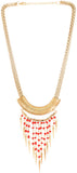 Voylla Artifictial Yellow Gold Plated Alloy Necklace