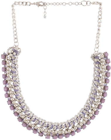 Voylla Artifictial Crystal Alloy Necklace