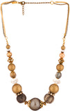Voylla Artifictial Beaded Plain Alloy Necklace