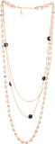 Voylla Artificial Beaded Glossy Yellow Gold Plated Alloy Necklace