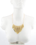Voylla Artificial Classic Plain Yellow Gold Plated Alloy Necklace