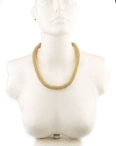 Voylla Artificial Beaded Plain Yellow Gold Plated Alloy Necklace