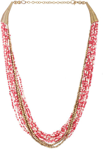 Voylla Artificial Classic Plain Yellow Gold Plated Alloy Necklace