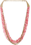 Voylla Artificial Classic Plain Yellow Gold Plated Alloy Necklace