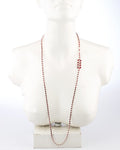Voylla Artificial Classic Plain Cubic Zirconia Silver Plated Alloy Necklace