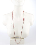 Voylla Artificial Classic Plain Cubic Zirconia Silver Plated Alloy Necklace