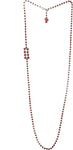 Voylla Artificial Classic Plain Cubic Zirconia Silver Plated Alloy Necklace
