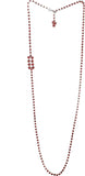 Voylla Artificial Classic Plain Cubic Zirconia Silver Plated Alloy Necklace