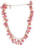 Voylla Artificial Simplicity Plain Silver Plated Alloy Necklace