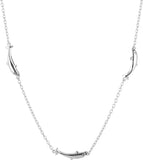Voylla Artificial Simplicity Plain Silver Plated Alloy Necklace