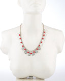 Voylla Artificial Classic Textured Silver Plated Alloy Necklace