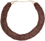 Voylla Artificial Simplicity Plain Yellow Gold Plated Alloy Necklace