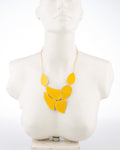 Voylla Artificial Simplicity Plain Crystal Yellow Gold Plated Alloy Necklace
