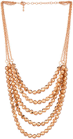 Voylla Yellow Gold Plated Alloy Necklace
