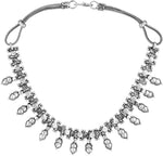 Voylla Artificial Classic Oxidised Silver Plated Alloy Necklace