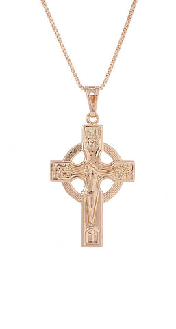 Voylla Artificial Classic Plain Rose Gold Alloy Pendant