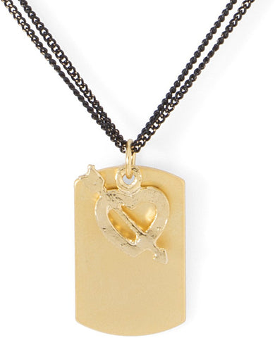 Voylla Artificial Classic Embellished Yellow Gold Cubic Zirconia Alloy Pendant