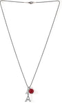 Voylla Artificial Classic Embellished Silver Cubic Zirconia Alloy Pendant