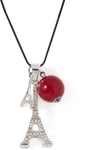 Voylla Artificial Classic Embellished Silver Cubic Zirconia Alloy Pendant