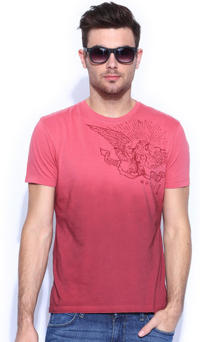 Wrangler Printed Men's Round Neck T-Shirt