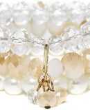 DressBerry Crystal Enamel Bracelet Set