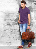 Wrogn Solid Men's Polo Neck T-Shirt