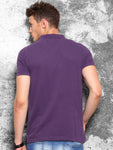 Wrogn Solid Men's Polo Neck T-Shirt