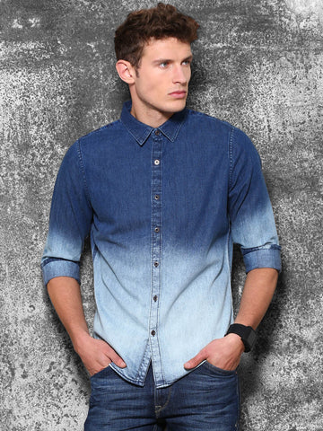 WROGN Men's Solid Casual Shirt