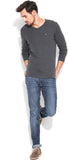 Numero Uno Solid Men's V-neck T-Shirt