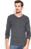 Numero Uno Solid Men's V-neck T-Shirt