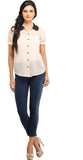 Osumfab Women's Solid Casual, Formal Shirt