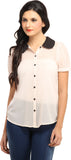 Osumfab Women's Solid Casual, Formal Shirt