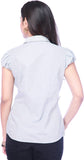 Stop To Start by Shoppers Stop Women's Self Design Casual, Formal Shirt