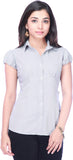 Stop To Start by Shoppers Stop Women's Self Design Casual, Formal Shirt