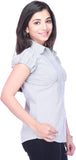 Stop To Start by Shoppers Stop Women's Self Design Casual, Formal Shirt