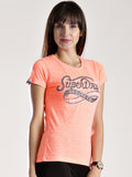 Superdry Self Design Women's Round Neck T-Shirt